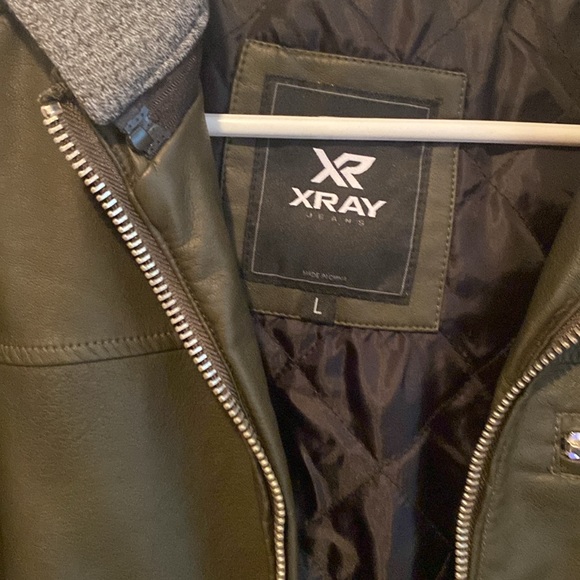 NWOT men’s moto jacket with hood - Picture 4 of 10